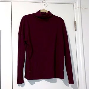 Maroon Turtleneck